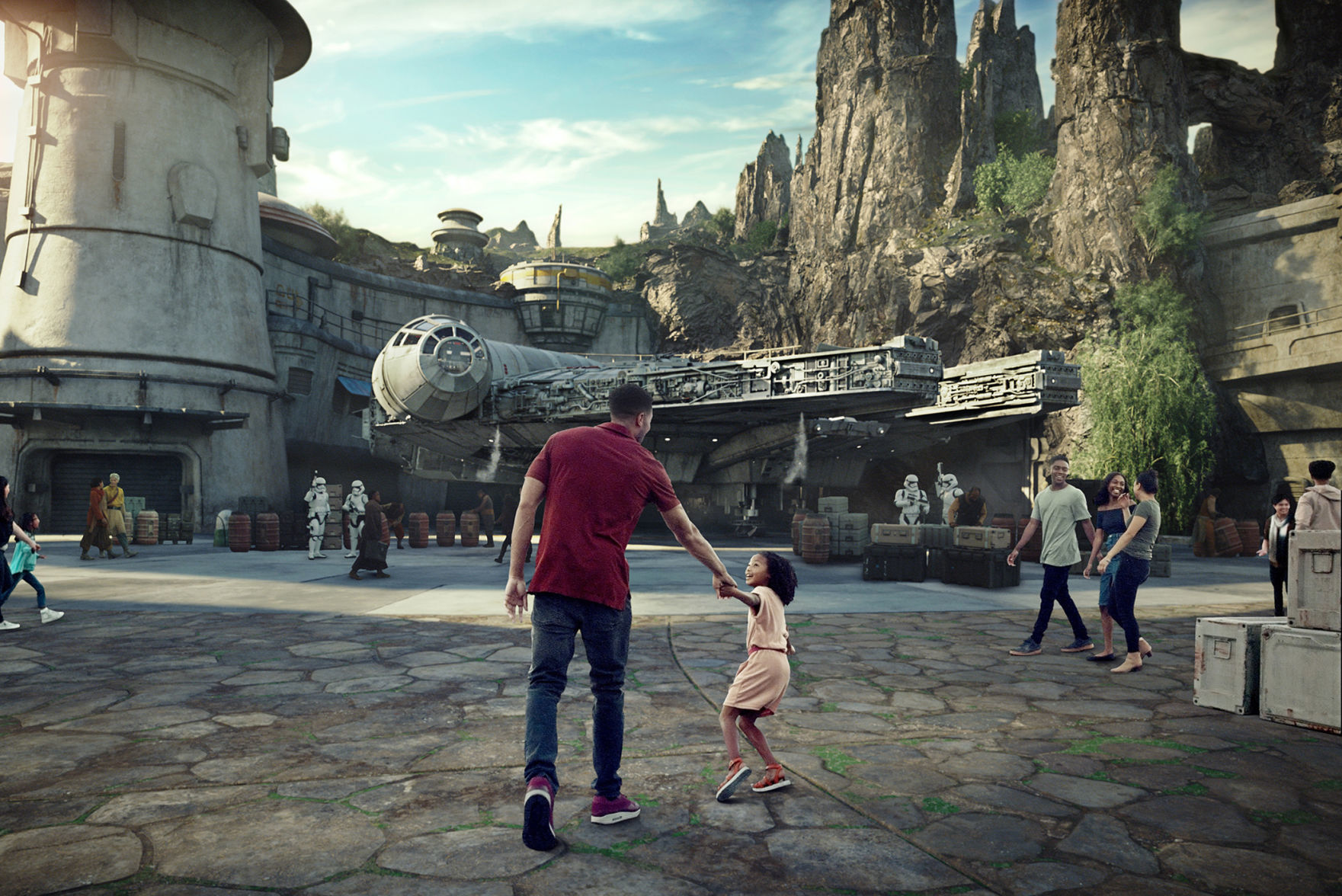 Disneyland’s Star Wars: Galaxy’s Edge gamifies the theme park as it emphasizes play